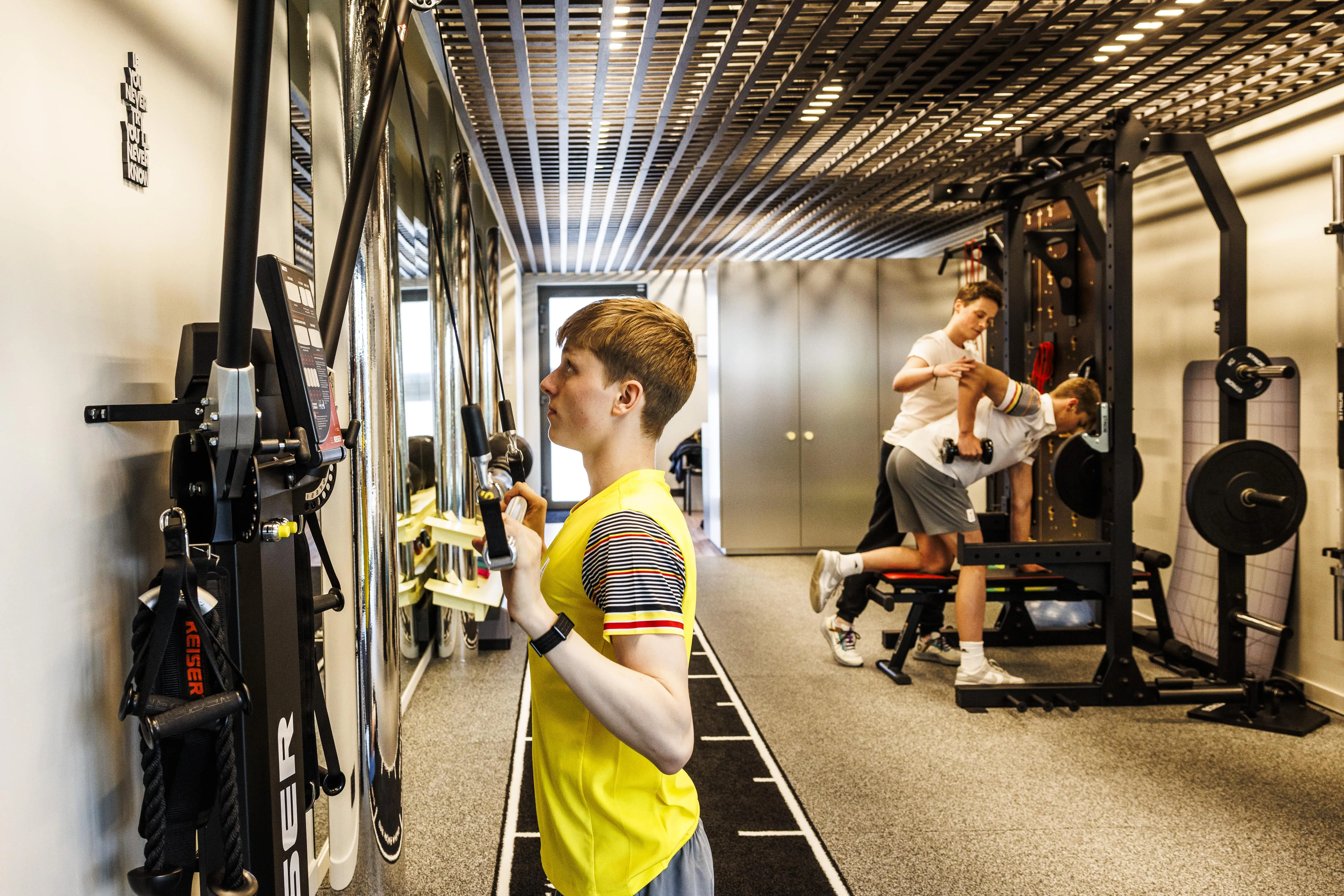 Personal training oefening